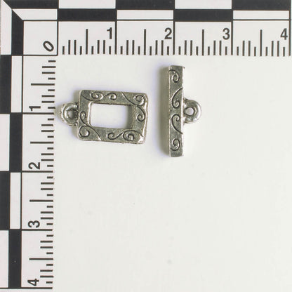 Toggle Clasp - Silver