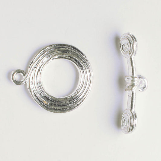 Toggle Clasp - Silver