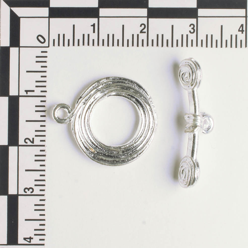Toggle Clasp - Silver