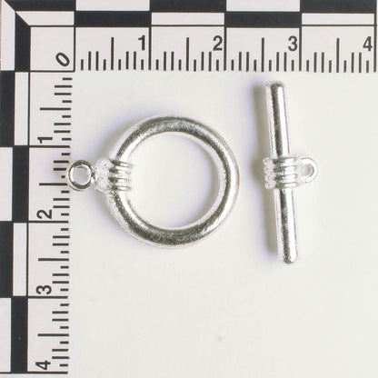 Toggle Clasp - Silver