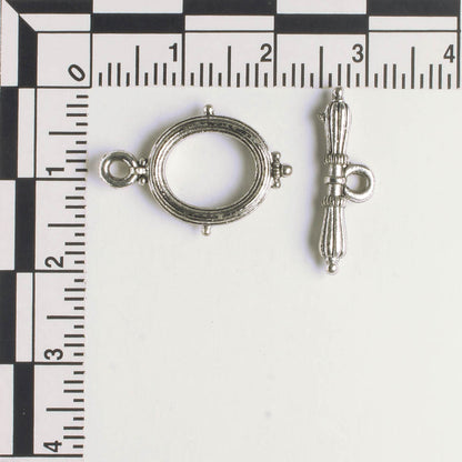 Toggle Clasp - Silver