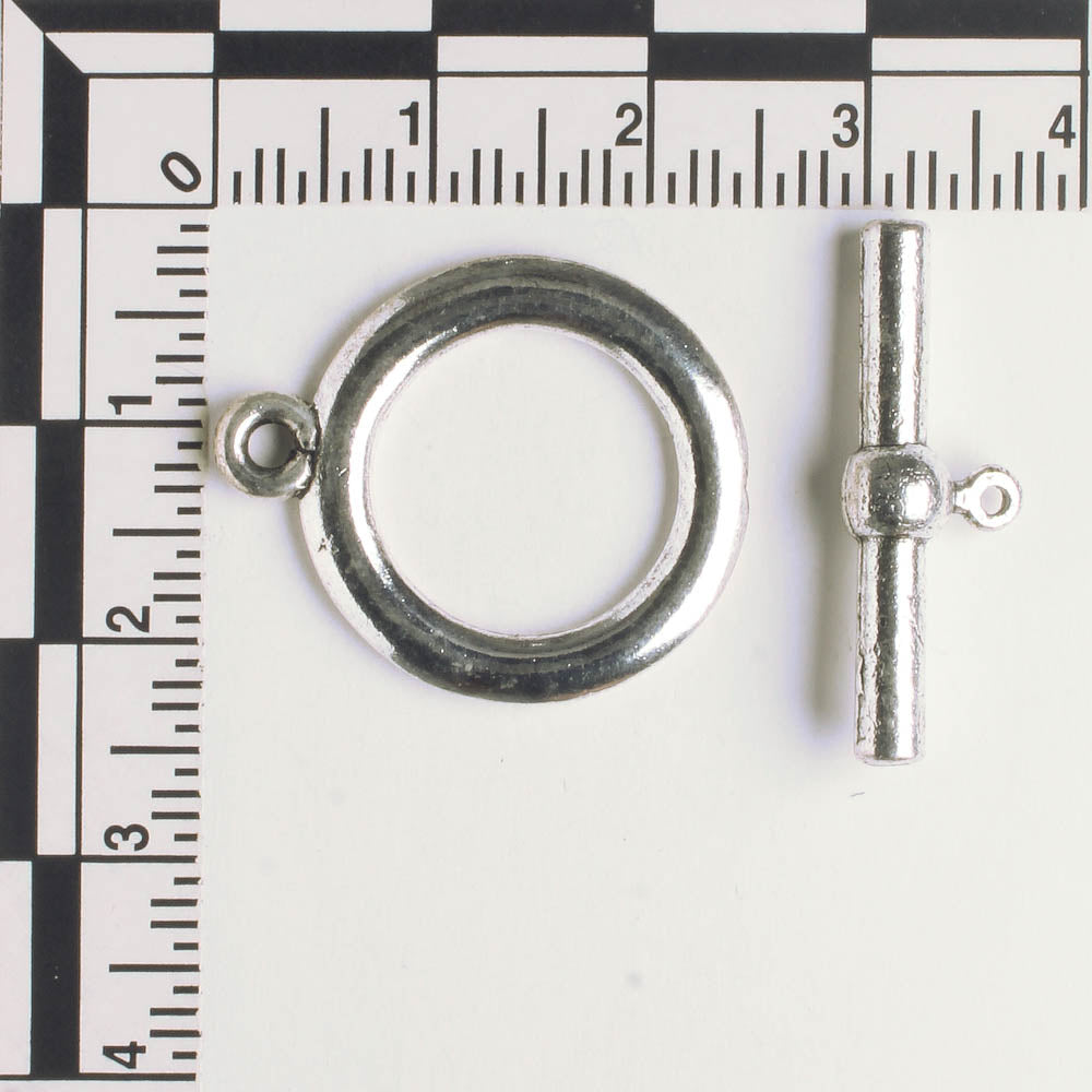 Toggle Clasp - Silver