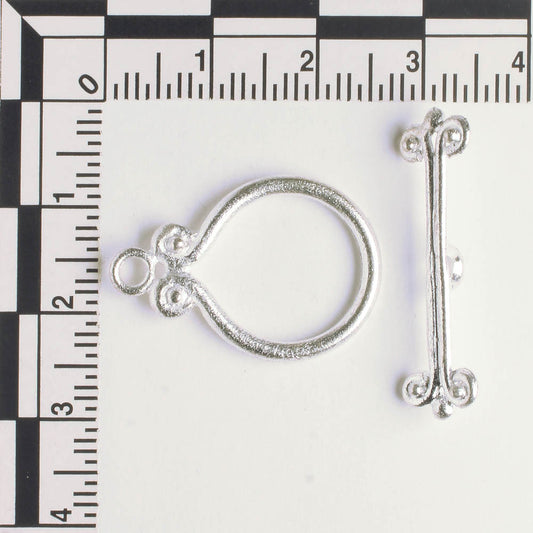 Toggle Clasp - Silver
