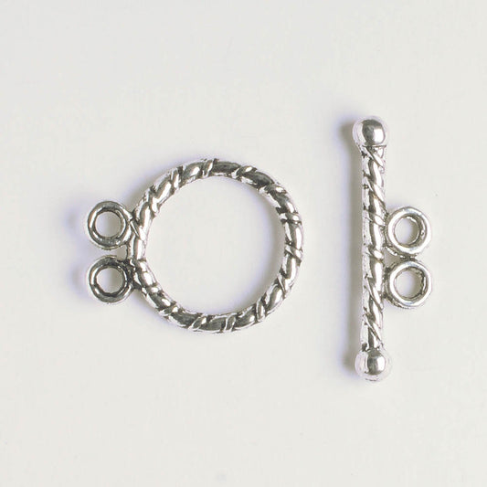 Toggle Clasp - Silver
