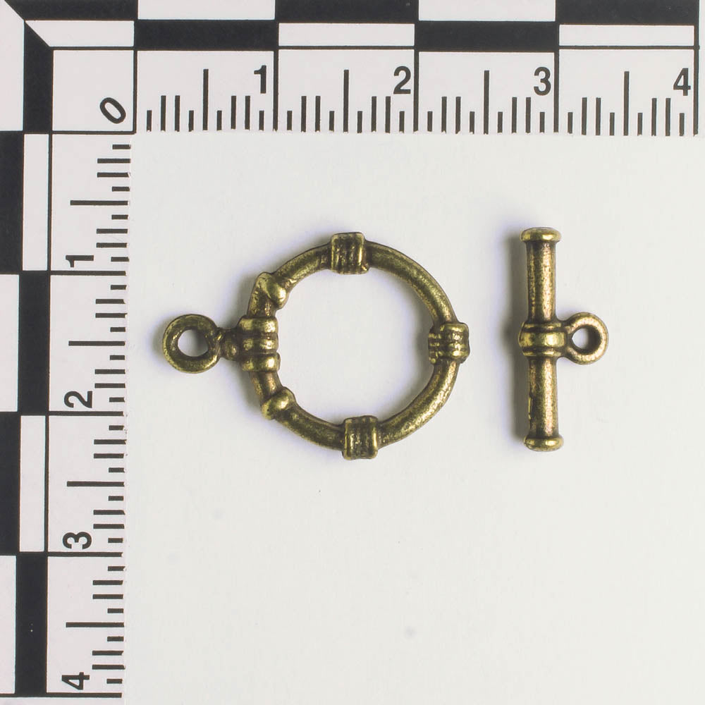 Toggle Clasp - Brass