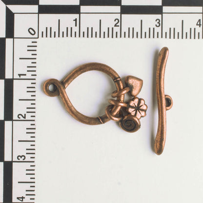 Toggle Clasp - Copper