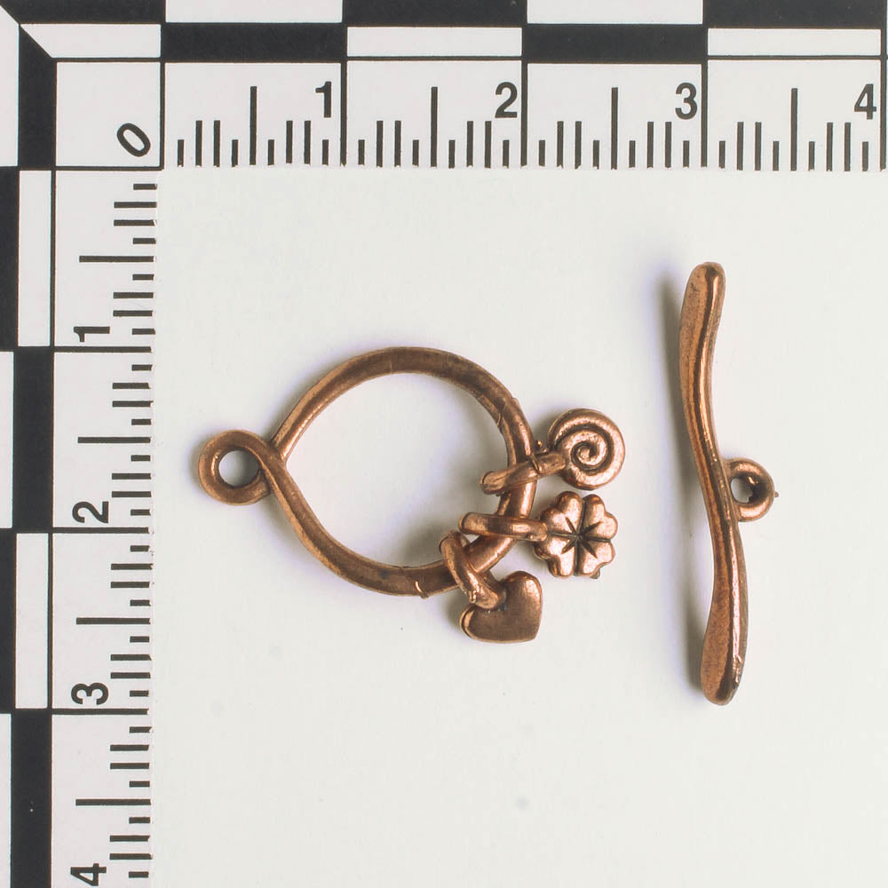Toggle Clasp - Copper