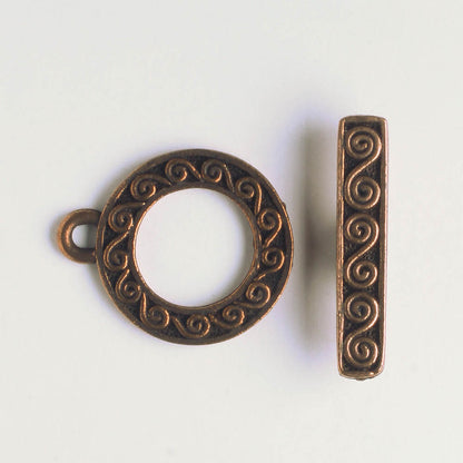 Toggle Clasp - Copper