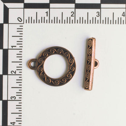 Toggle Clasp - Copper