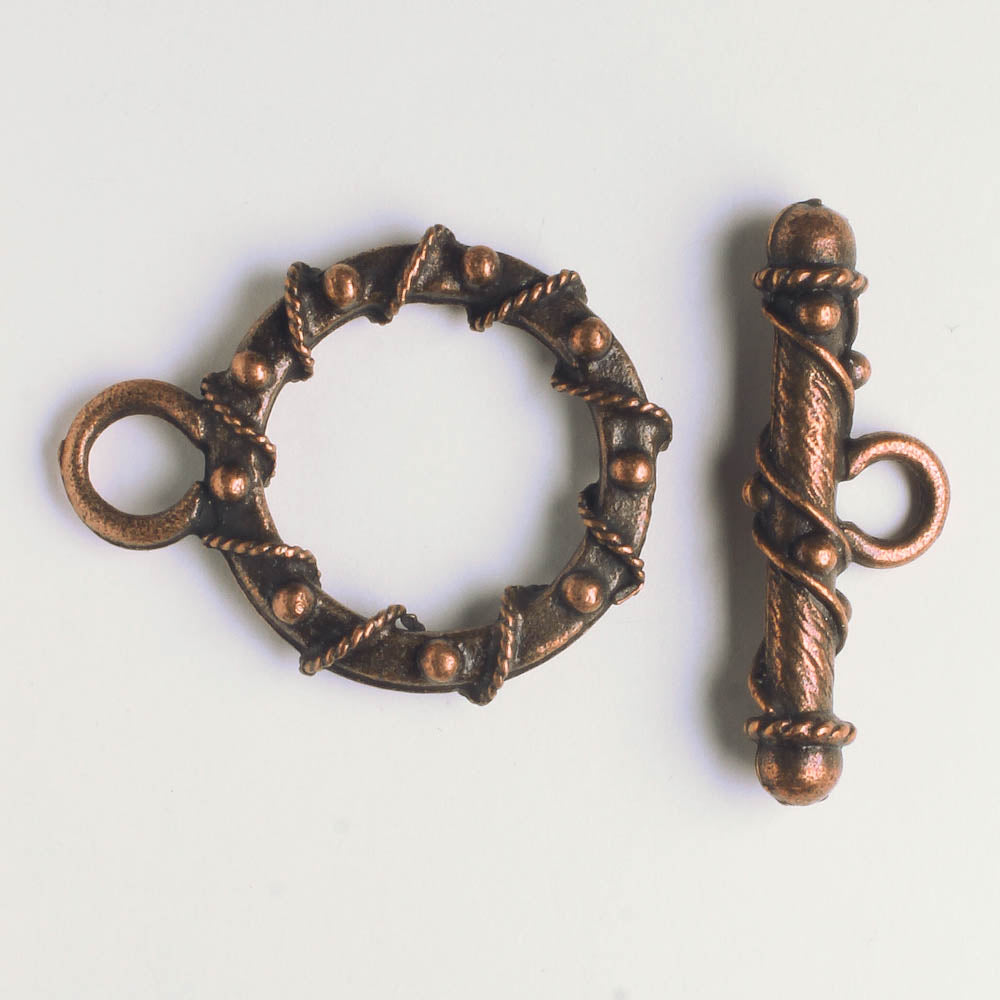 Toggle Clasp - Copper