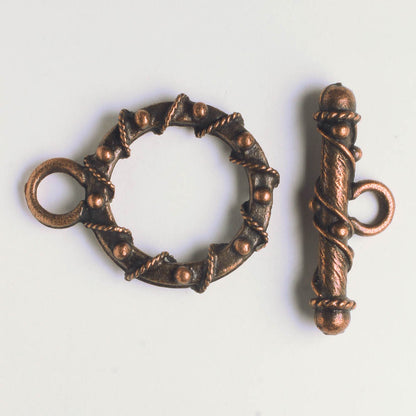 Toggle Clasp - Copper