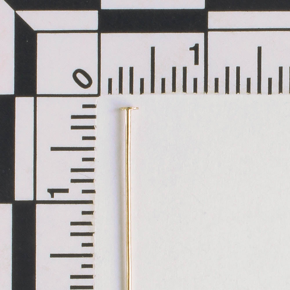 Headpin, Gold  1.5"