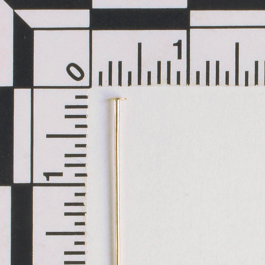 Headpin, Gold  1.5"