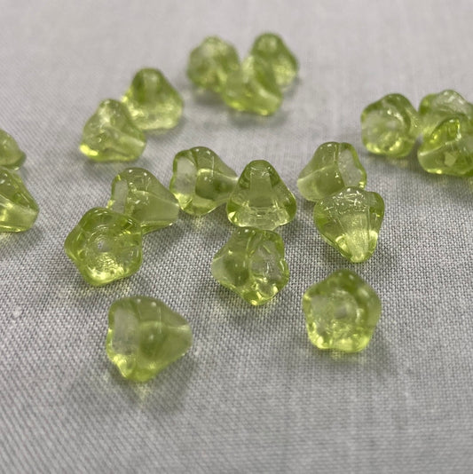 5x6mm Bell Flower - Green