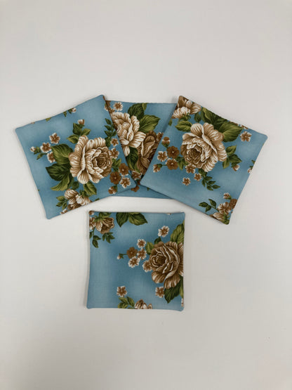 Canvas Coasters - Set of 4