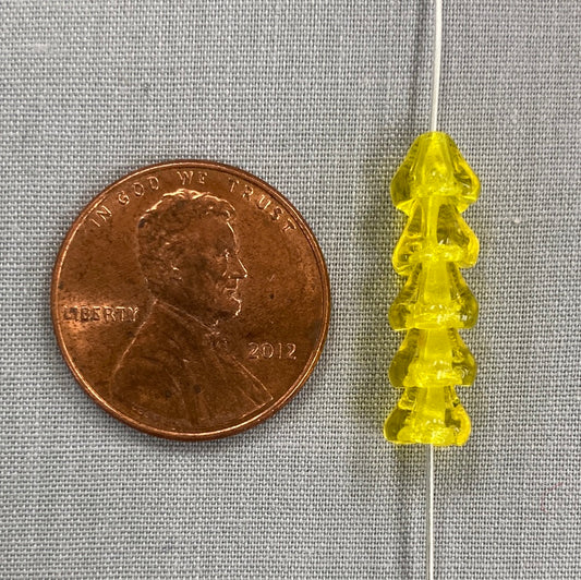 5x6mm Bell Flower - Yellow