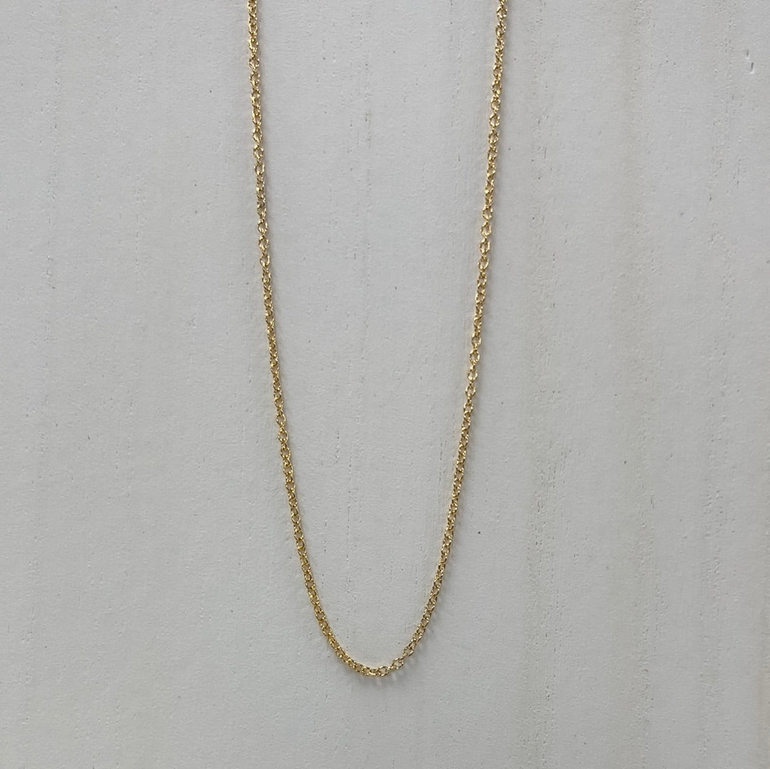 Gold Chain Necklace - 16" - qty 10