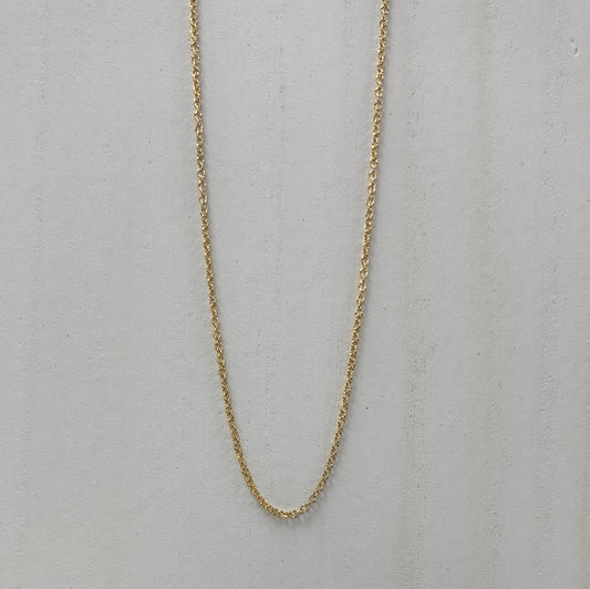 Gold Chain Necklace - 16"