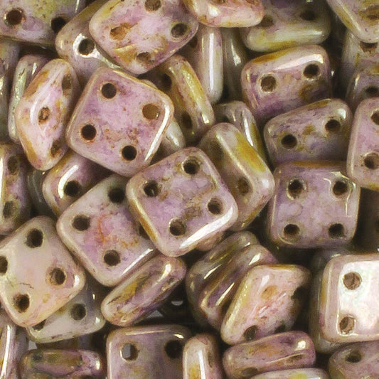 QuadraTile Luster Opaque Gold Smokey Topaz - 10 grams