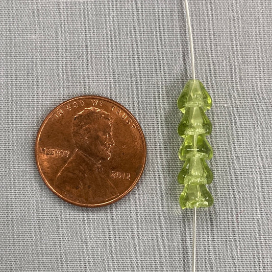 5x6mm Bell Flower - Green