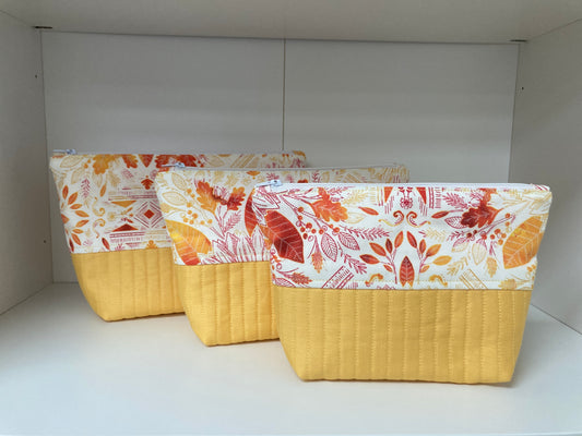 Set of 3 Nesting Zippered Pouches