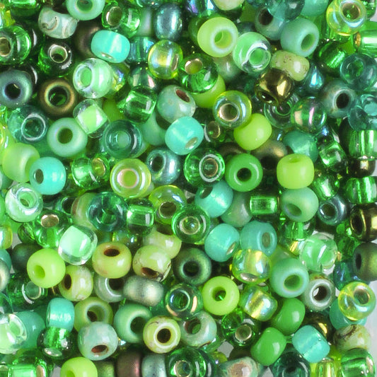 8/0 Green Mix