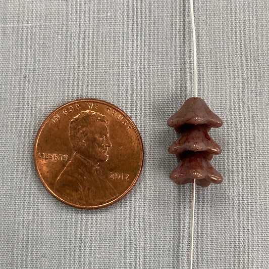 5x8mm Bell Flower - Cocoa