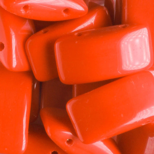 Carrier Glass Red - 15 beads