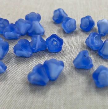 5x6mm Bell Flower - Blue