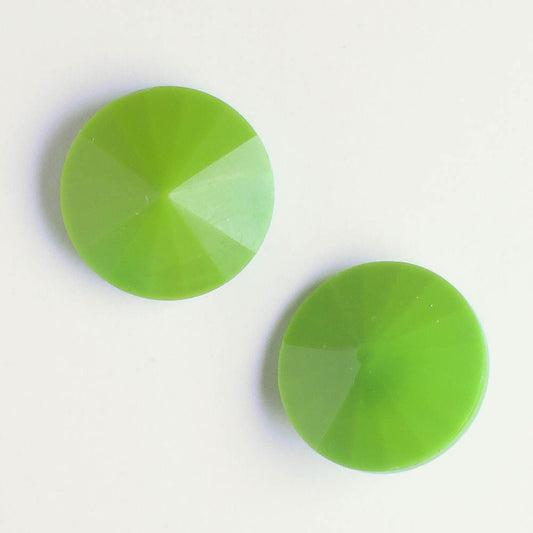 Rivoli 14mm Opaque Olive - each