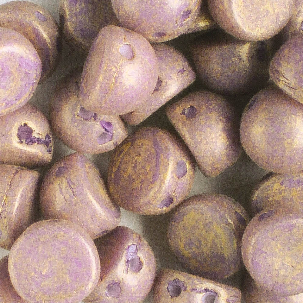 2 Hole Cabochon Pacifica Fig - 10 grams