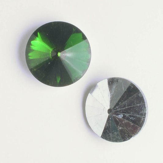 Rivoli 14mm Olivine - each