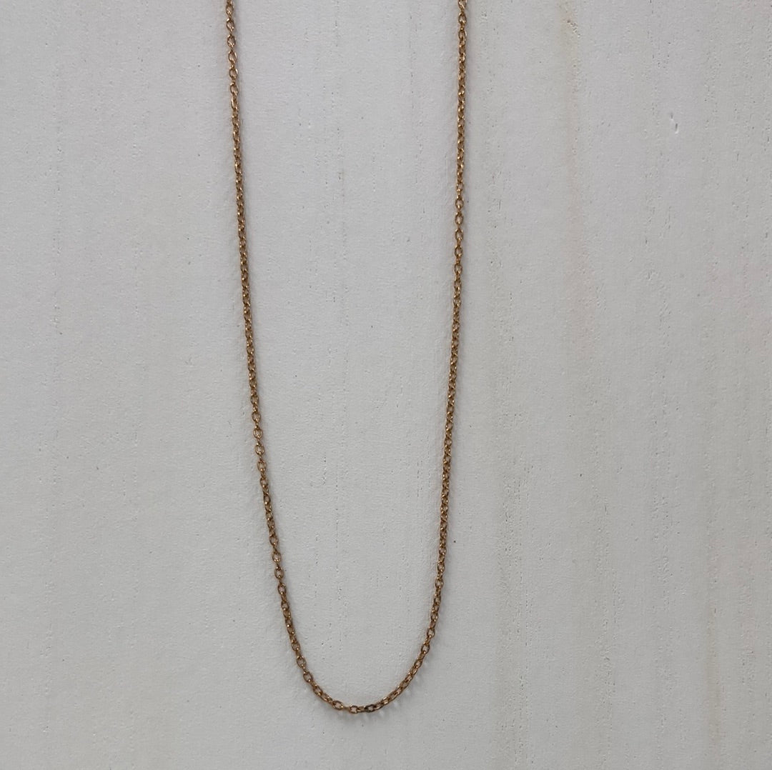 Gold Chain Necklace - 18" - qty 10