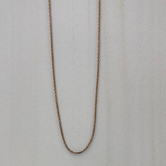 Gold Chain Necklace - 18" - qty 10