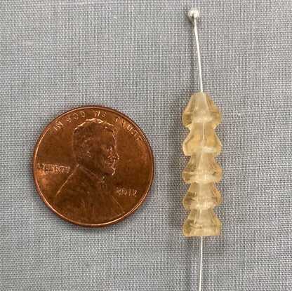 5x6mm Bell Flower - Apricot