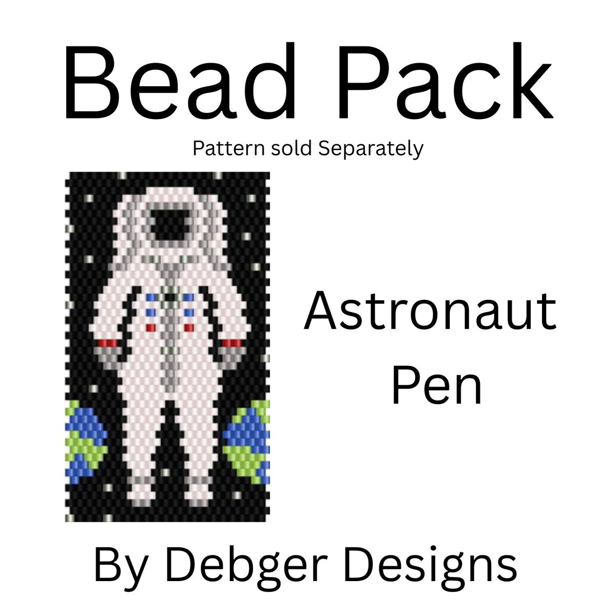 Astronaut Pen Bead Pack