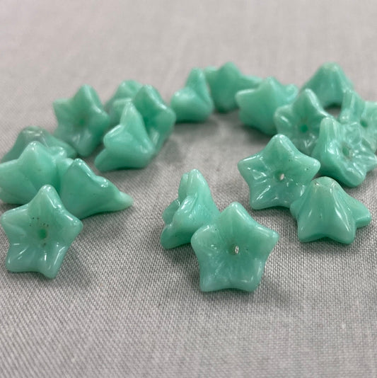 5x8mm Bell Flower - Spearmint