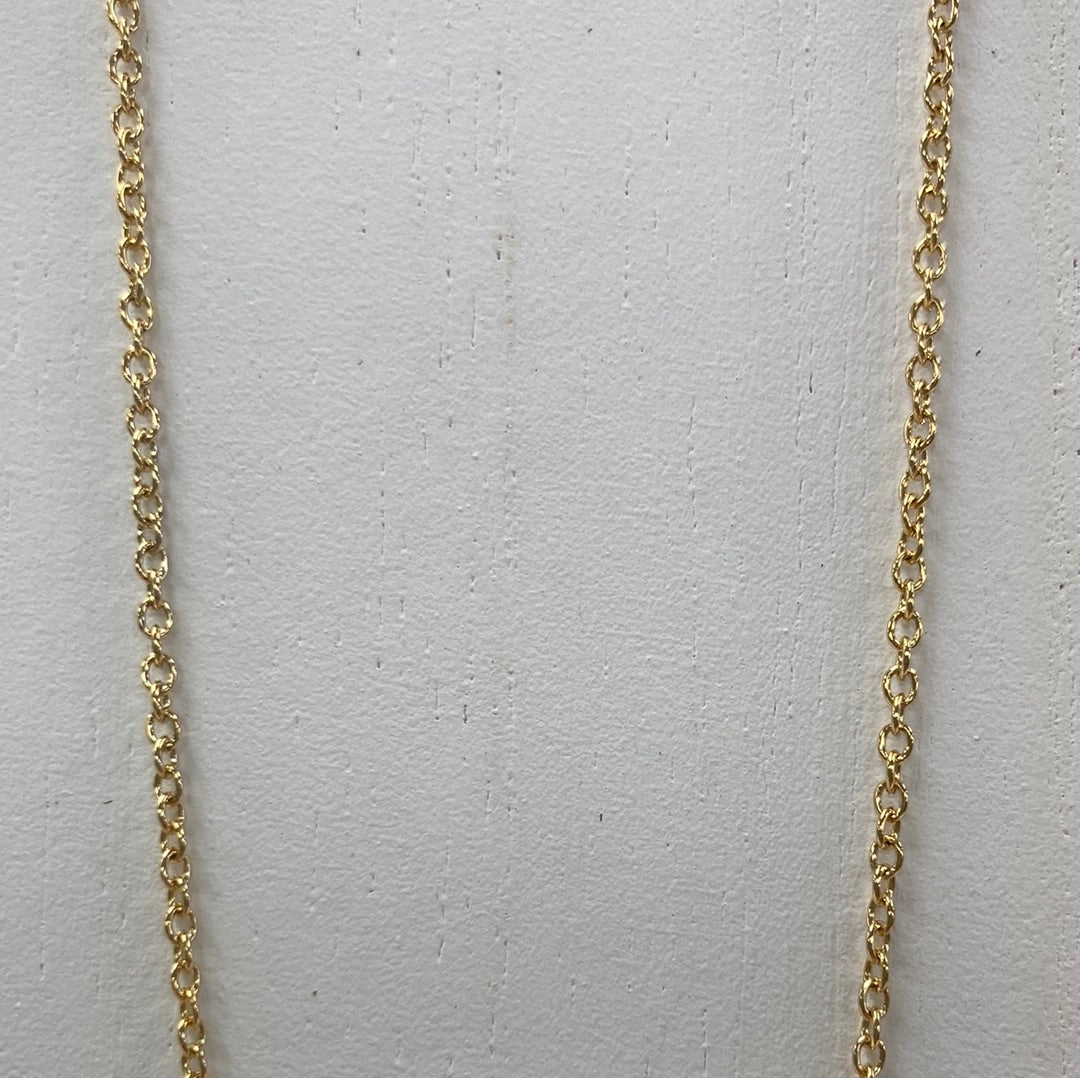 Gold Chain Necklace - 16" - qty 10