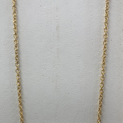 Gold Chain Necklace - 16" - qty 10