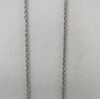 Silver Chain Necklace - 17.5" - qty 10