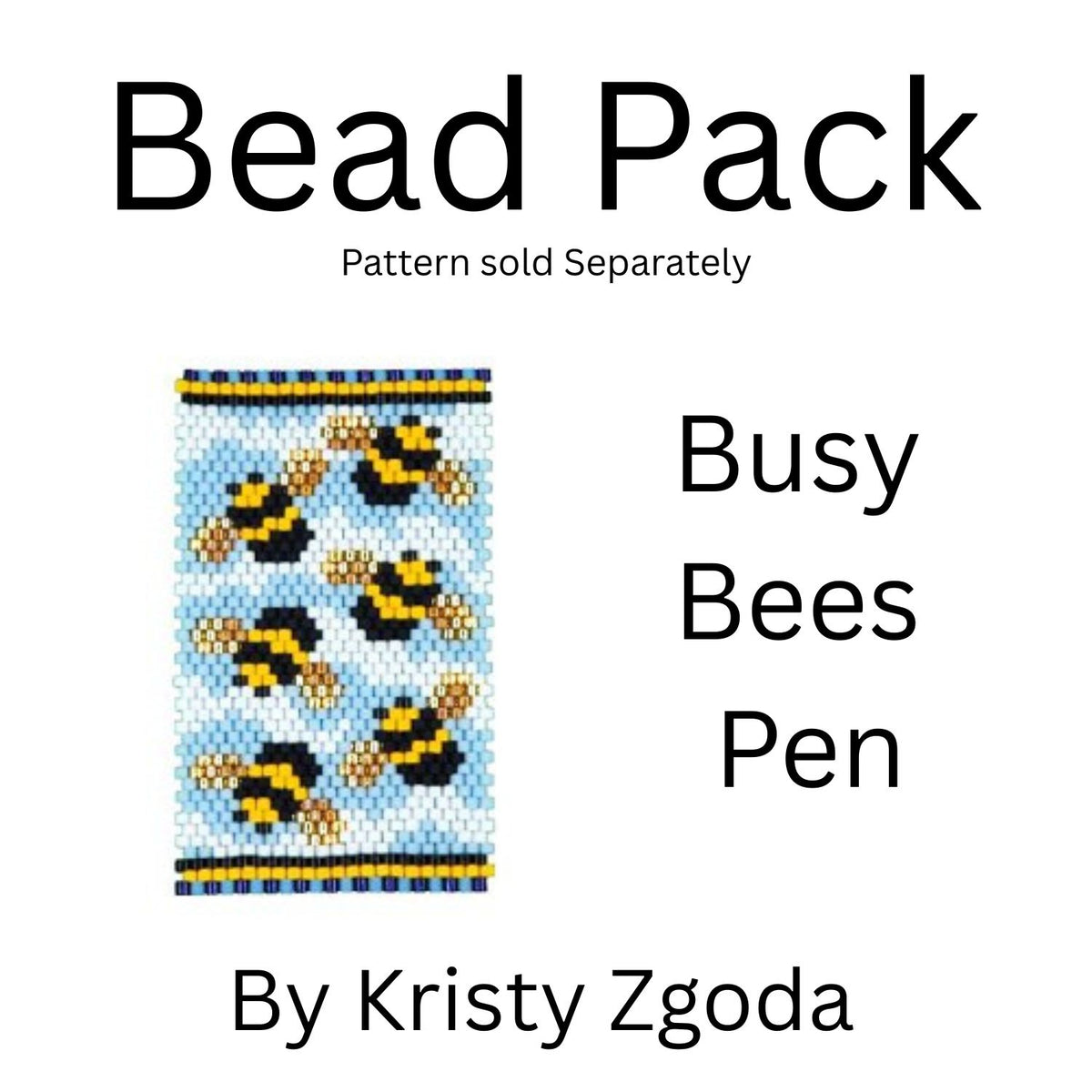 Busy Bees Pen Bead Pack