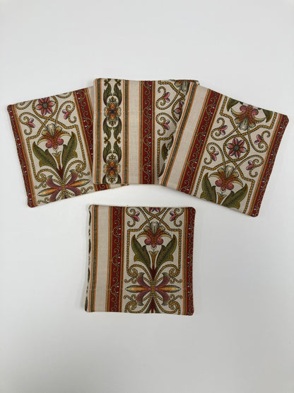 Canvas Coasters - Set of 4