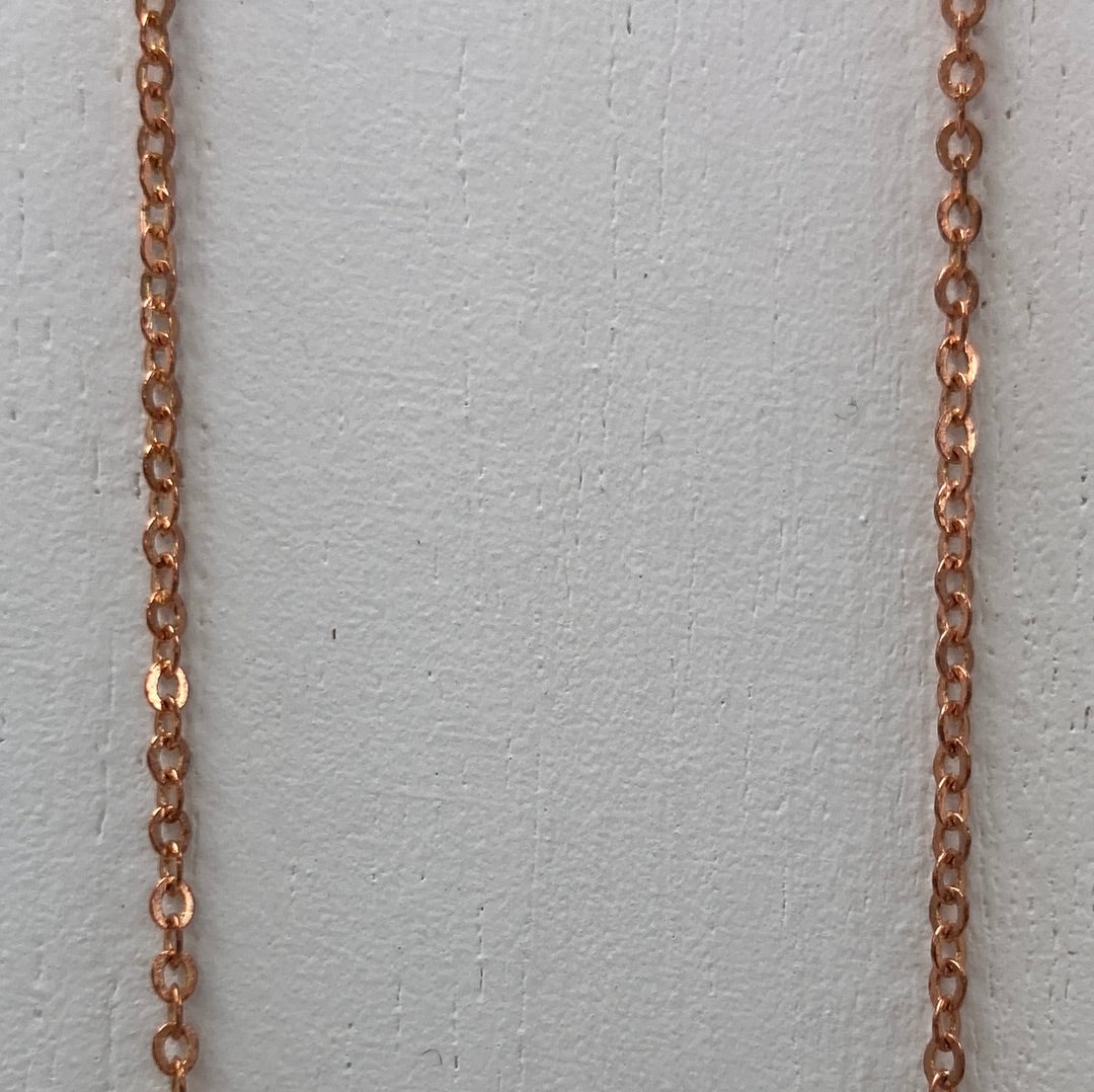 Copper Chain Necklace - 16"