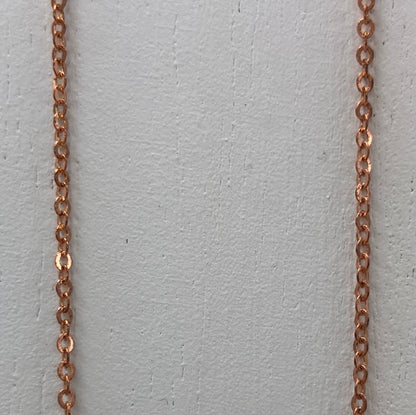 Copper Chain Necklace - 16"