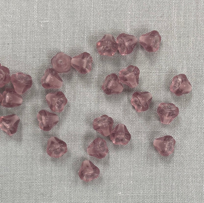 5x6mm Bell Flower - Purple