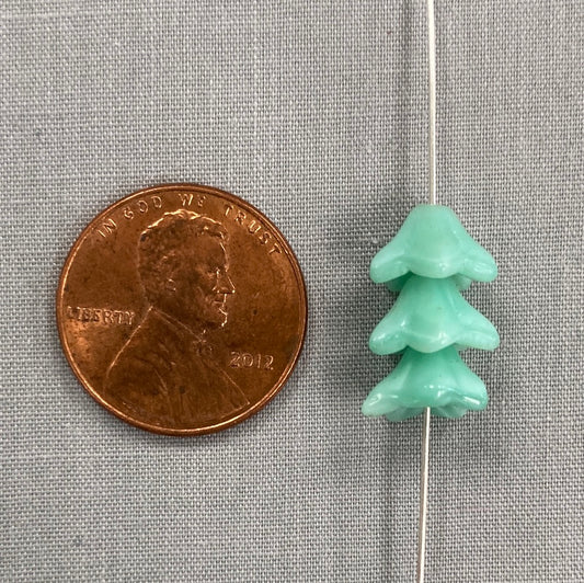 5x8mm Bell Flower - Spearmint