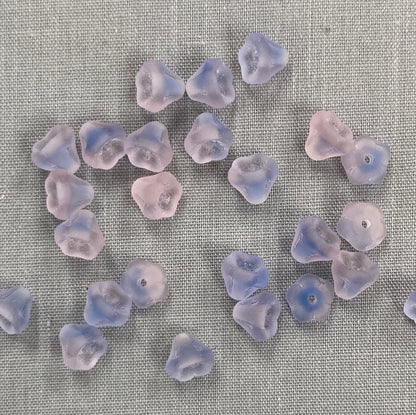 5x6mm Bell Flower - Pink/Blue