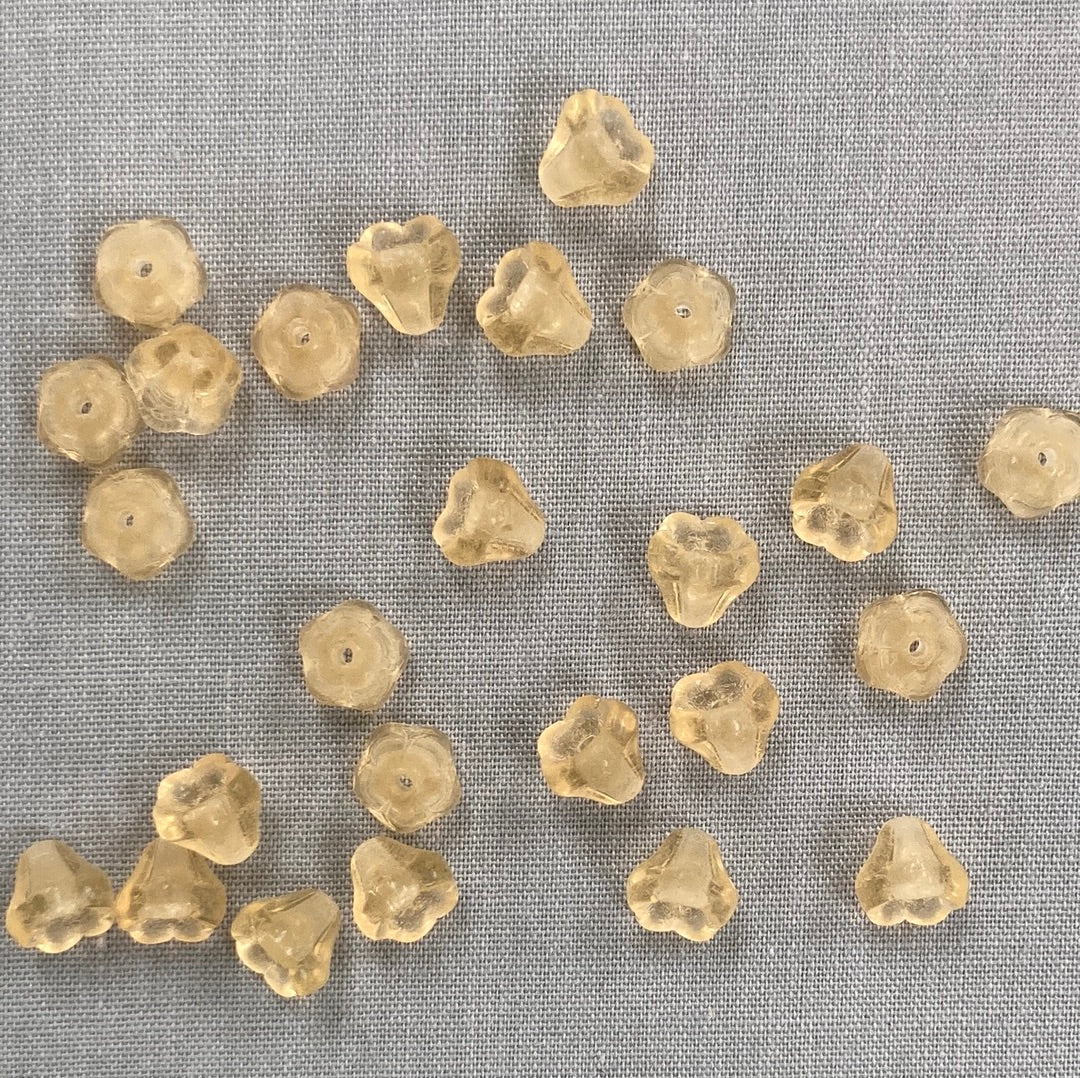 5x6mm Bell Flower - Apricot