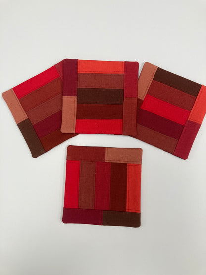 Canvas Coasters - Set of 4