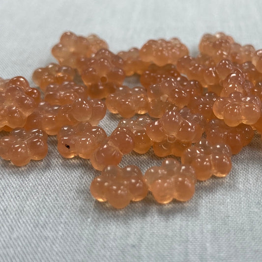 7mm Daisy Spacer- Apricot